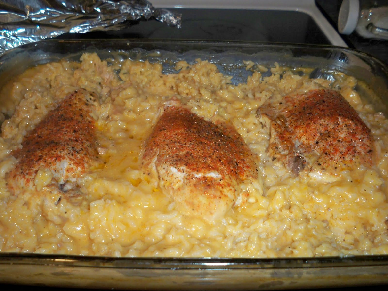 Chicken And Rice Casserole With Mushroom Soup
 baked chicken with cream of mushroom soup recipe