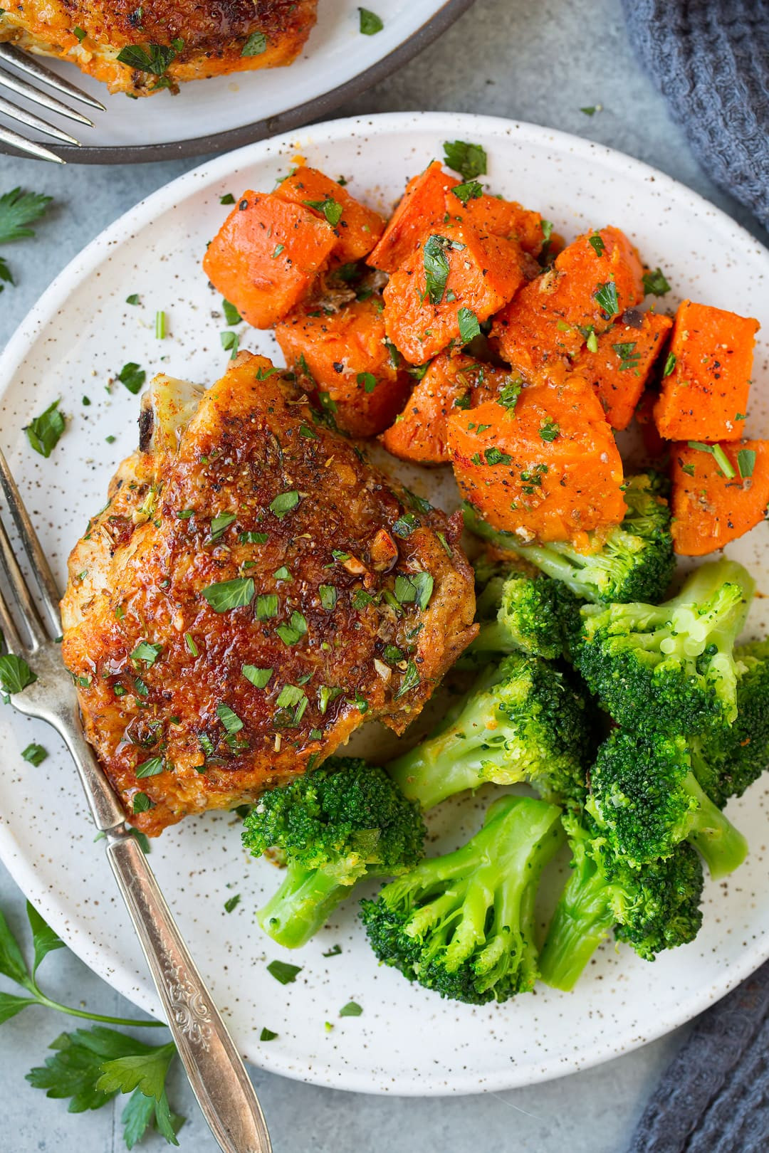 Chicken And Sweet Potato
 Slow Cooker Chicken with Sweet Potatoes and Broccoli