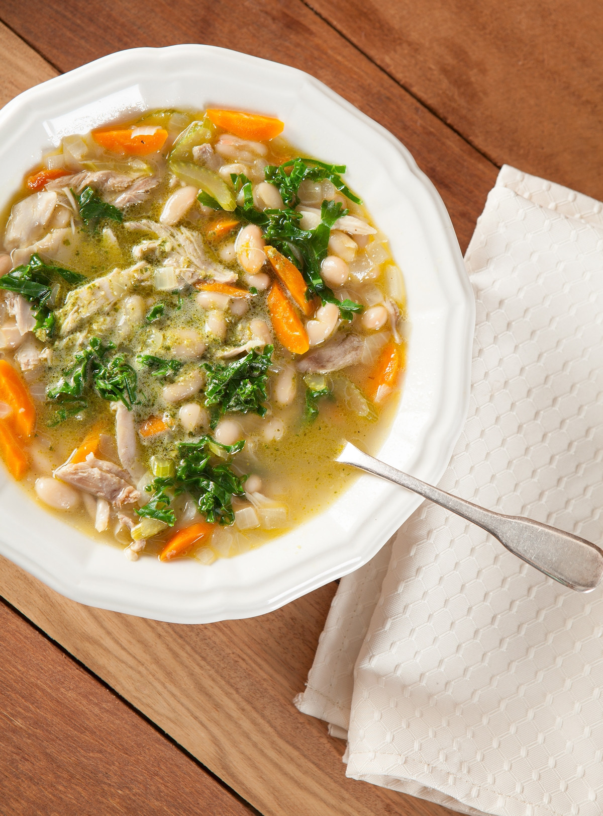 Chicken And White Bean Soup
 Nug Markets Tuscan Chicken & White Bean Soup Recipe