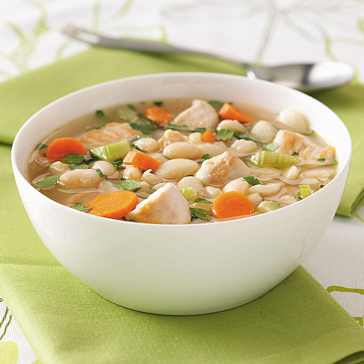 Chicken And White Bean Soup
 White Bean Soup Recipe