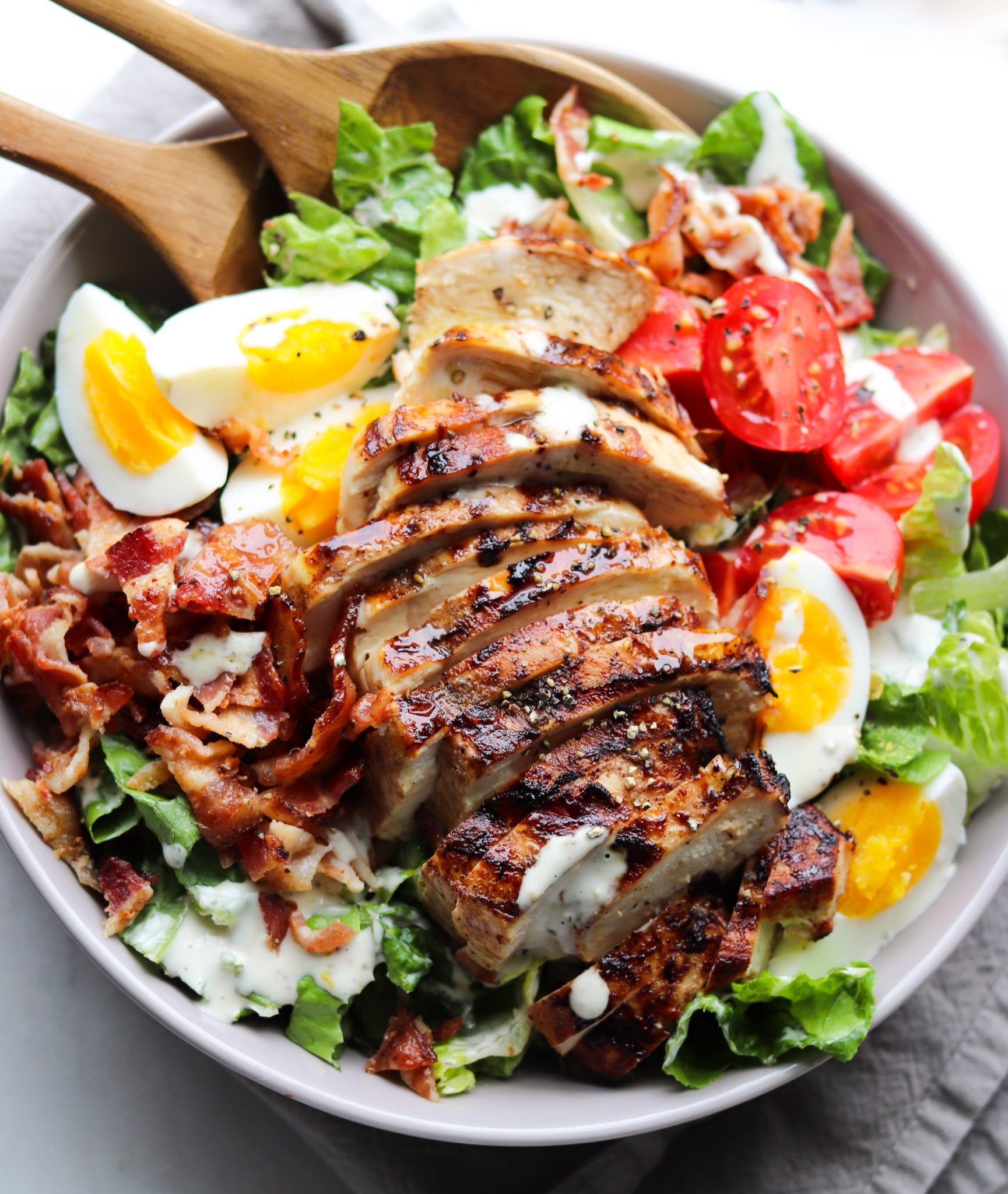 Chicken Breast Salad
 Whole30 Chicken & Bacon Caesar Salad Cook At Home Mom