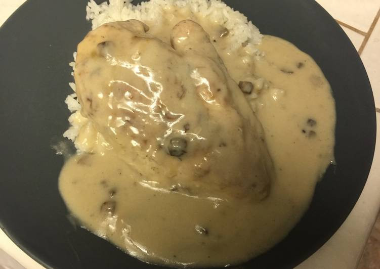 Chicken Breasts And Cream Of Mushroom Soup
 Cream of Mushroom Chicken and Rice Recipe by Amanda