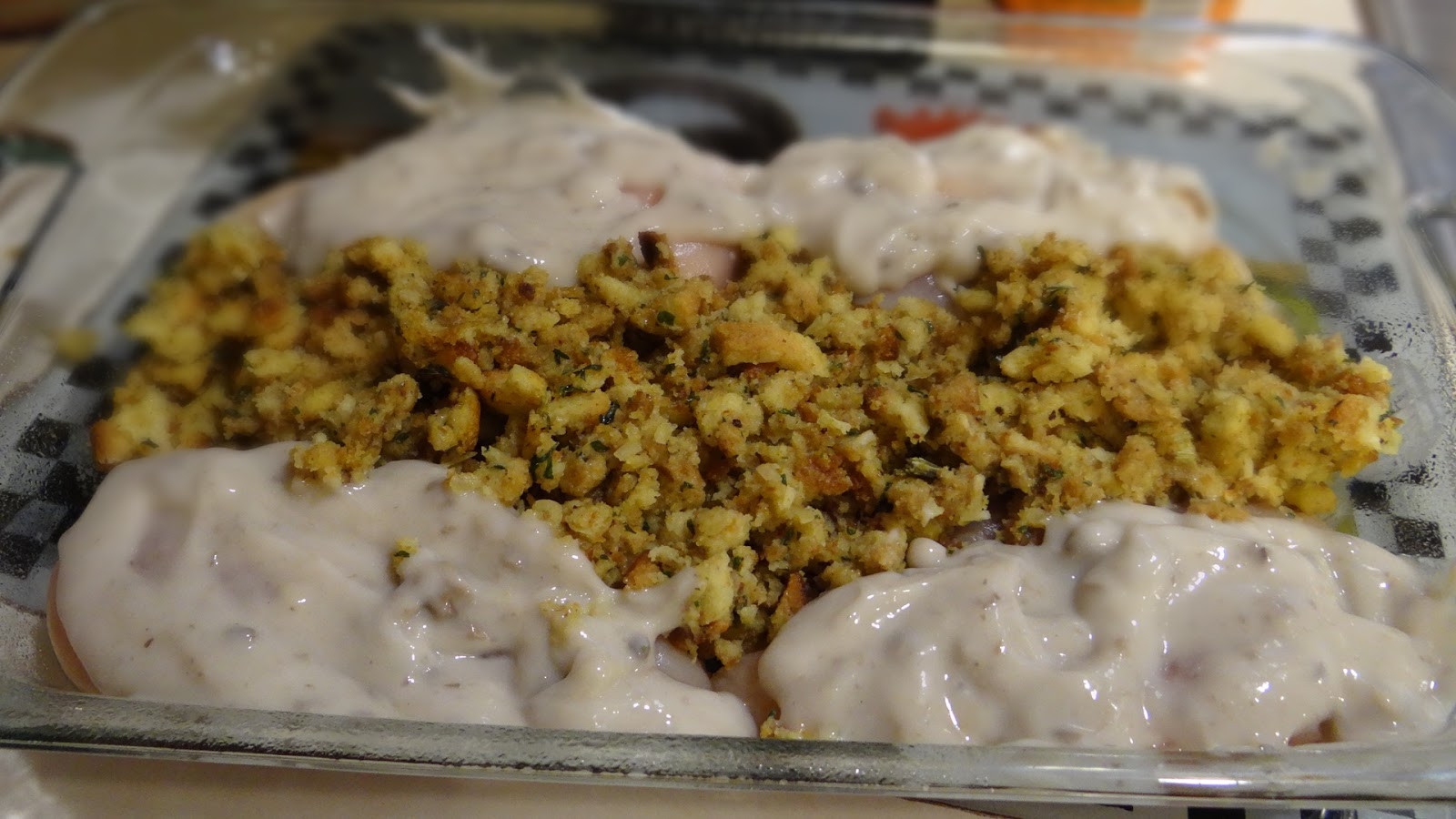 Chicken Breasts And Cream Of Mushroom Soup
 The Blooming Daisy Day 13 Skinny Chicken Stuffing Bake