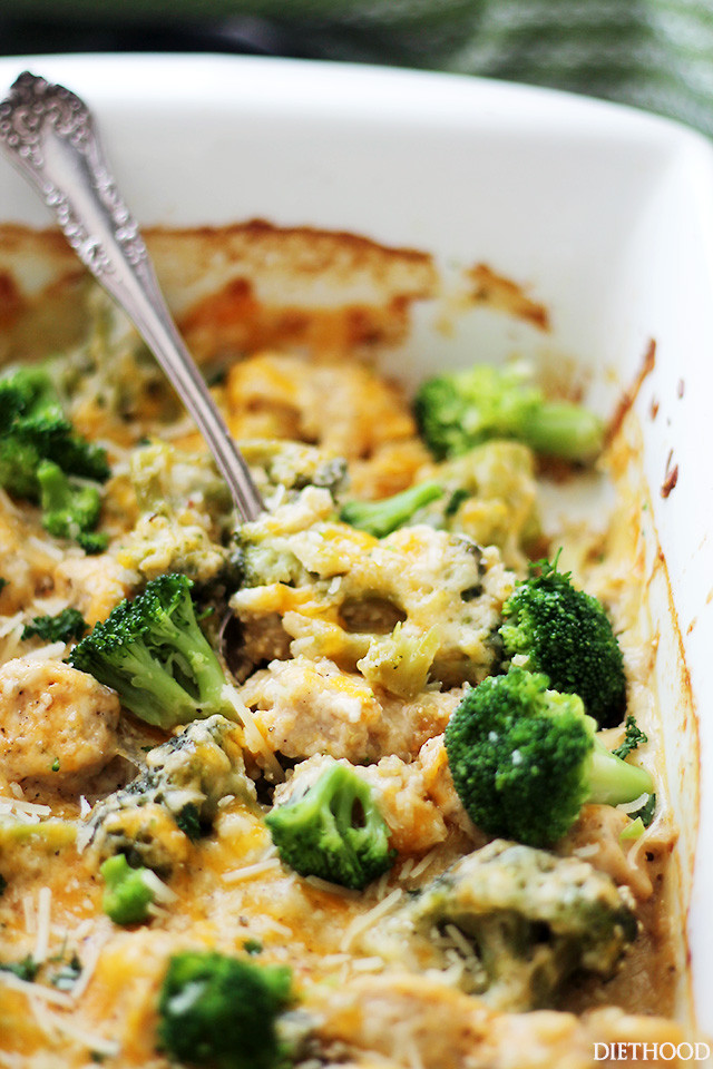 Chicken Brocolli And Cheese Casserole
 Broccoli & Cheese Chicken Quinoa Casserole Recipe