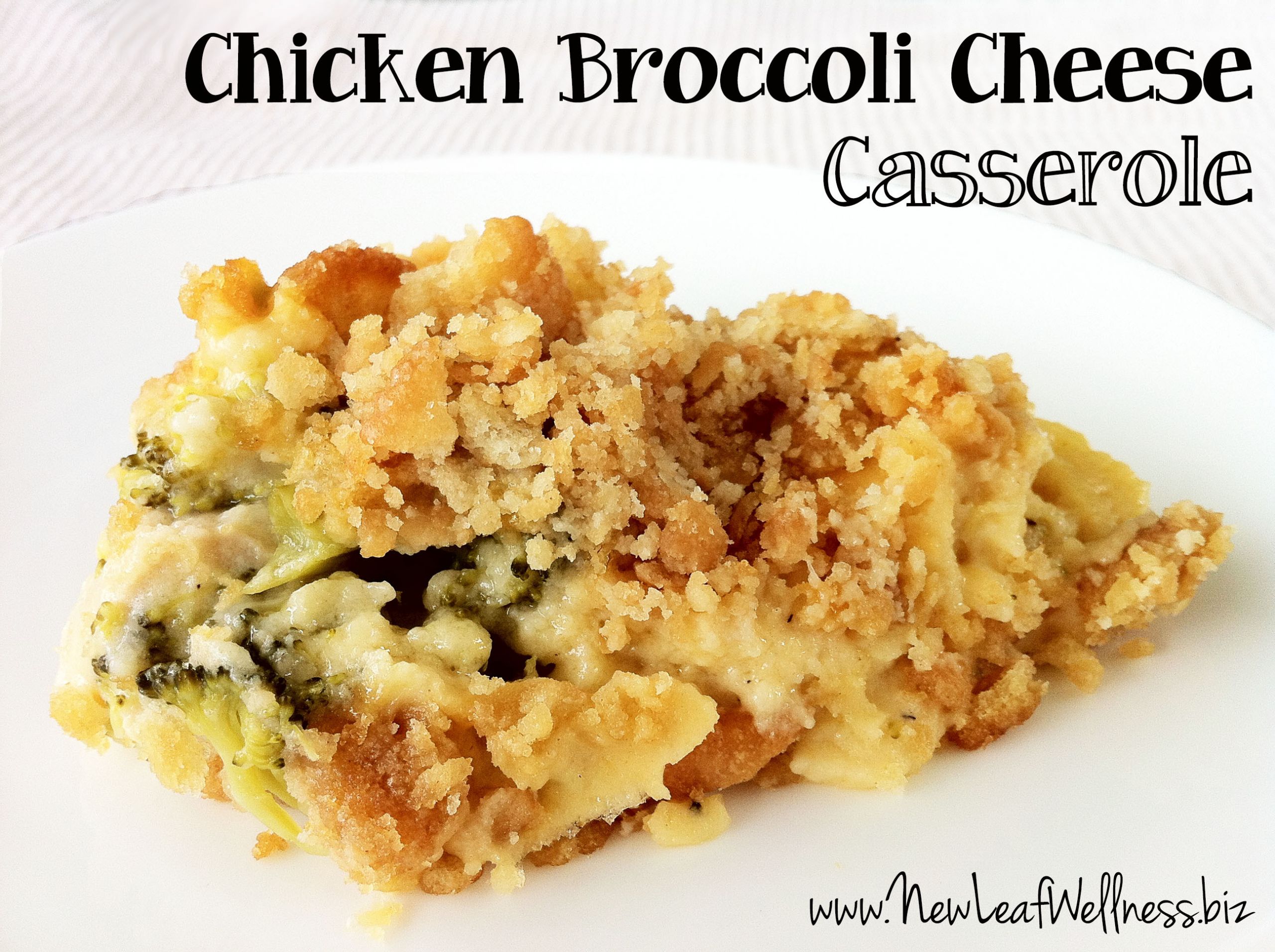 Chicken Brocolli And Cheese Casserole
 Chicken broccoli cheese casserole recipe – New Leaf Wellness