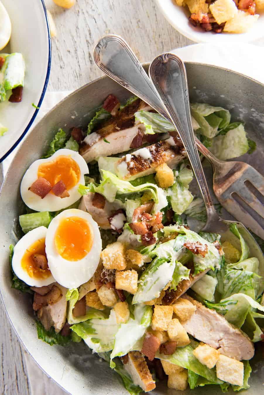 Chicken Ceasar Salad
 Caesar Salad