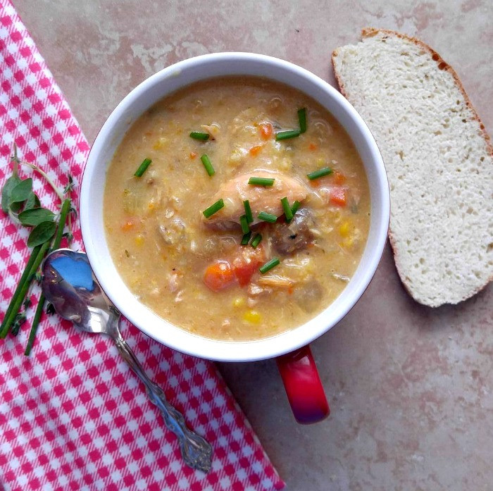Chicken Corn Soup Slow Cooker
 Chicken Corn Soup A Crock pot Delight from Recipes Just 4U