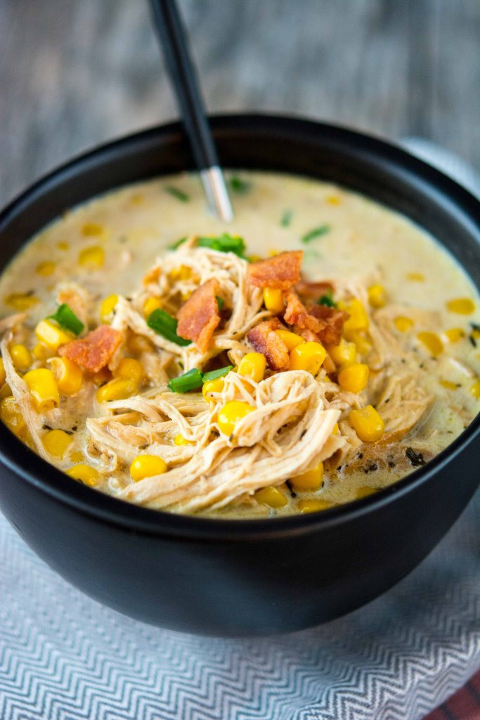 Chicken Corn Soup Slow Cooker
 Slow Cooker Chicken and Corn Chowder Slow Cooker Gourmet