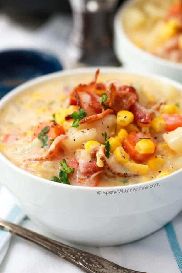 Chicken Corn Soup Slow Cooker
 Slow Cooker Corn Chowder The Best Blog Recipes