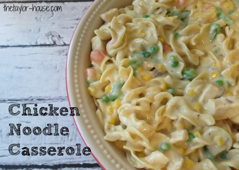 Chicken Egg Noodles Recipe
 Chicken Noodle Casserole The Perfect fort Food Page
