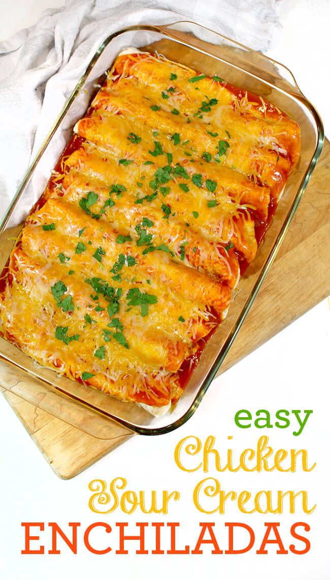 Chicken Enchiladas With Cream Of Chicken Soup
 15 Easy Chicken Recipes My Life and Kids