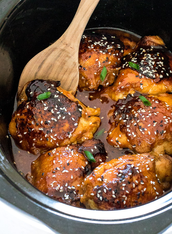 Chicken Legs Slow Cooker
 sticky chicken thighs slow cooker