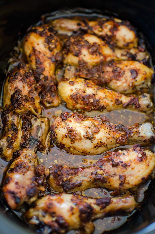 Chicken Legs Slow Cooker
 Slow Cooker Chicken Legs & Sun dried Tomatoes — Living Lou