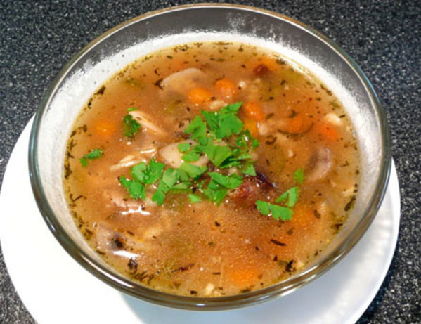 Chicken Mushroom Barley Soup
 Chicken Barley And Mushroom Soup 4 Ww Pts Recipe