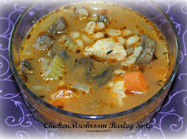 Chicken Mushroom Barley Soup
 Chicken Mushroom Barley Soup Recipe