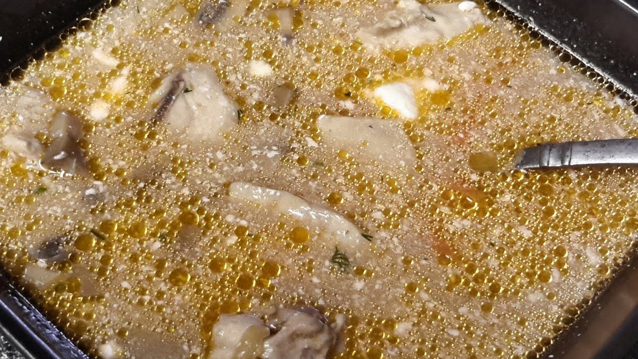 Chicken Mushroom Barley Soup
 CHICKEN MUSHROOM BARLEY SOUP