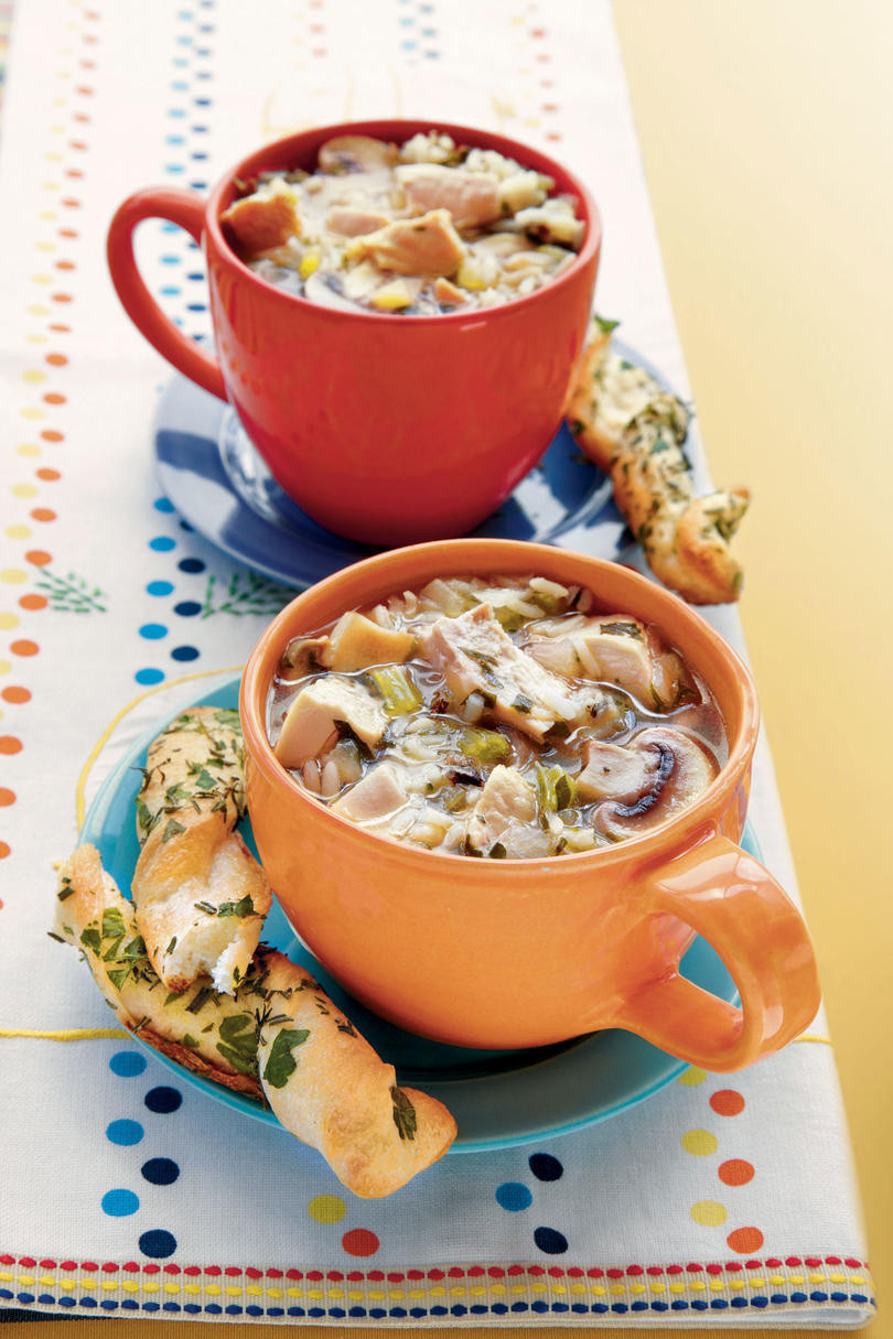 Chicken Mushroom Wild Rice Soup Southern Living
 A Month of Fall Soup Recipes Southern Living
