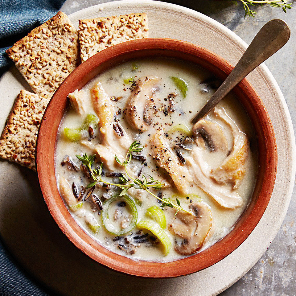 Chicken Mushroom Wild Rice Soup Southern Living
 Creamy Chicken and Wild Rice Soup Recipe