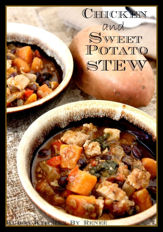 Chicken Potato Slow Cooker Stew
 Slow Cooker Chicken and Sweet Potato Stew ⋆ Kudos Kitchen