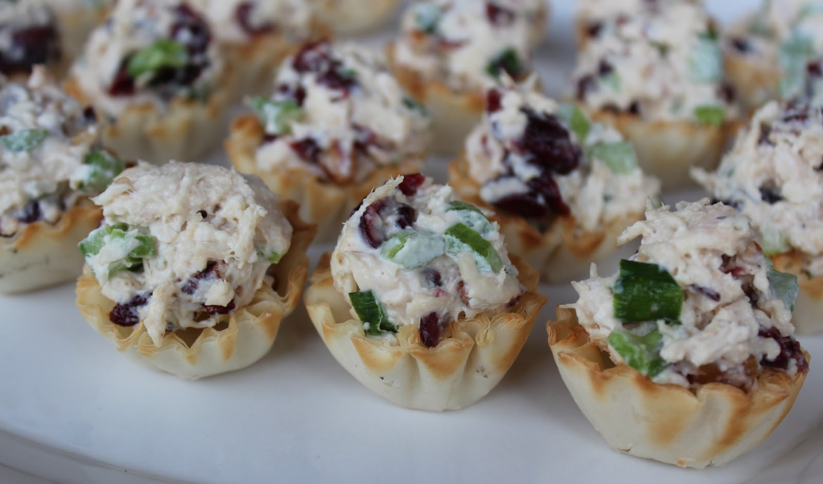 Chicken Salad Appetizers
 Moore Minutes 2 Magical Holiday Parties and 2 Party