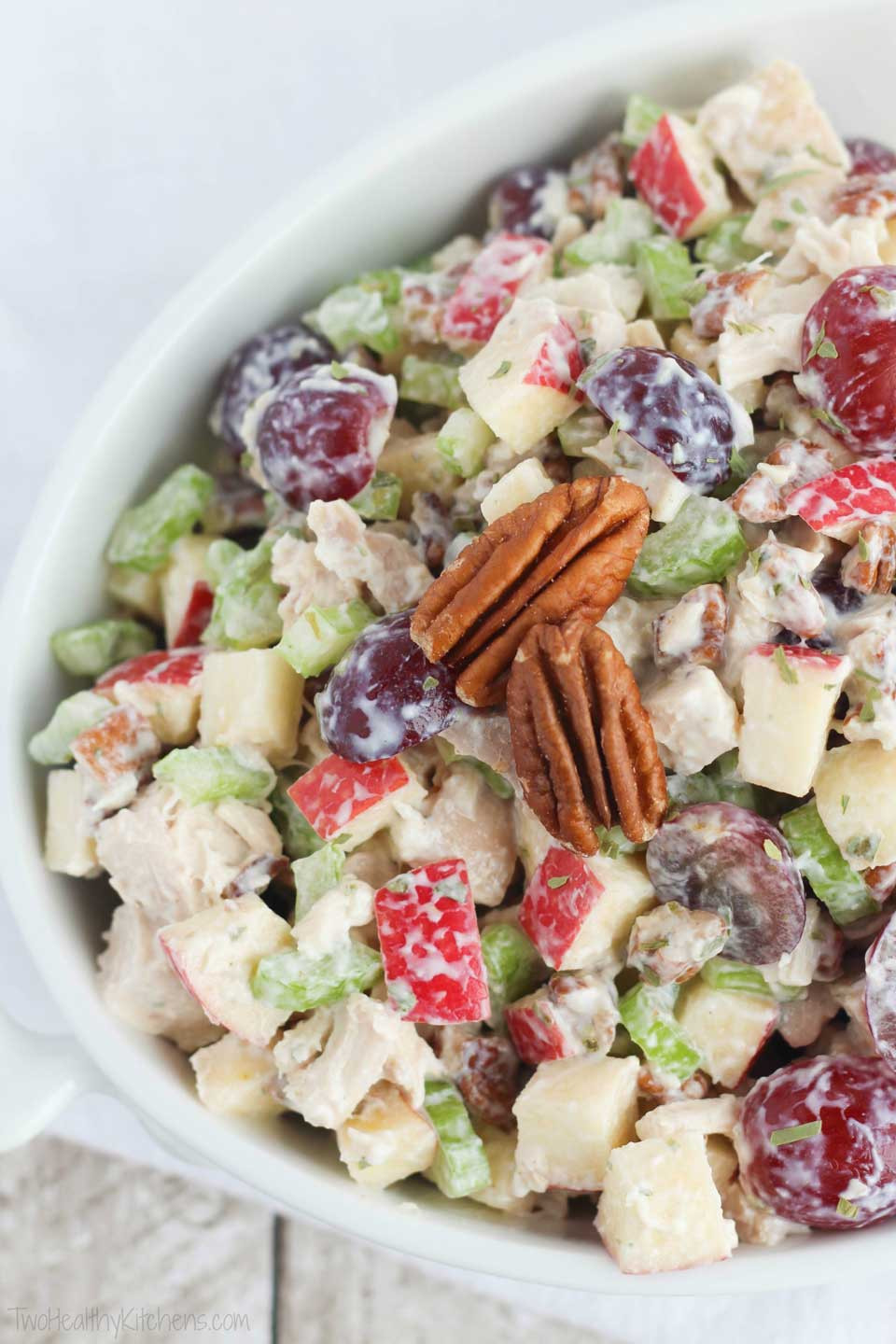 Chicken Salad Chick Grape Salad Recipe
 Healthy Chicken Salad with Grapes Apples and Tarragon