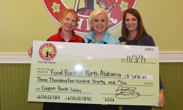 Chicken Salad Chick Madison Al
 Food Bank of North Alabama s financial boost from