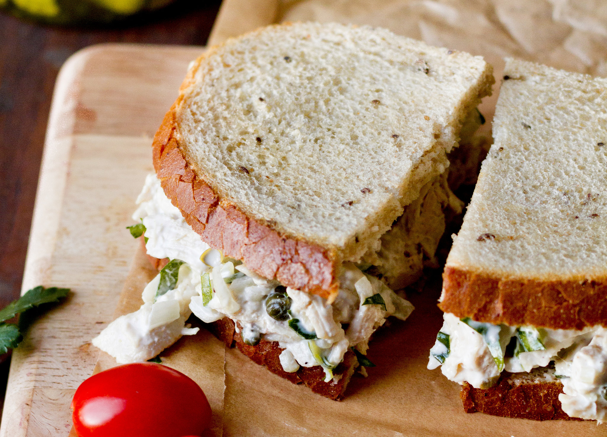 Chicken Salad Sandwiches
 Craig Claiborne’s Chicken Salad Sandwich Recipe NYT Cooking