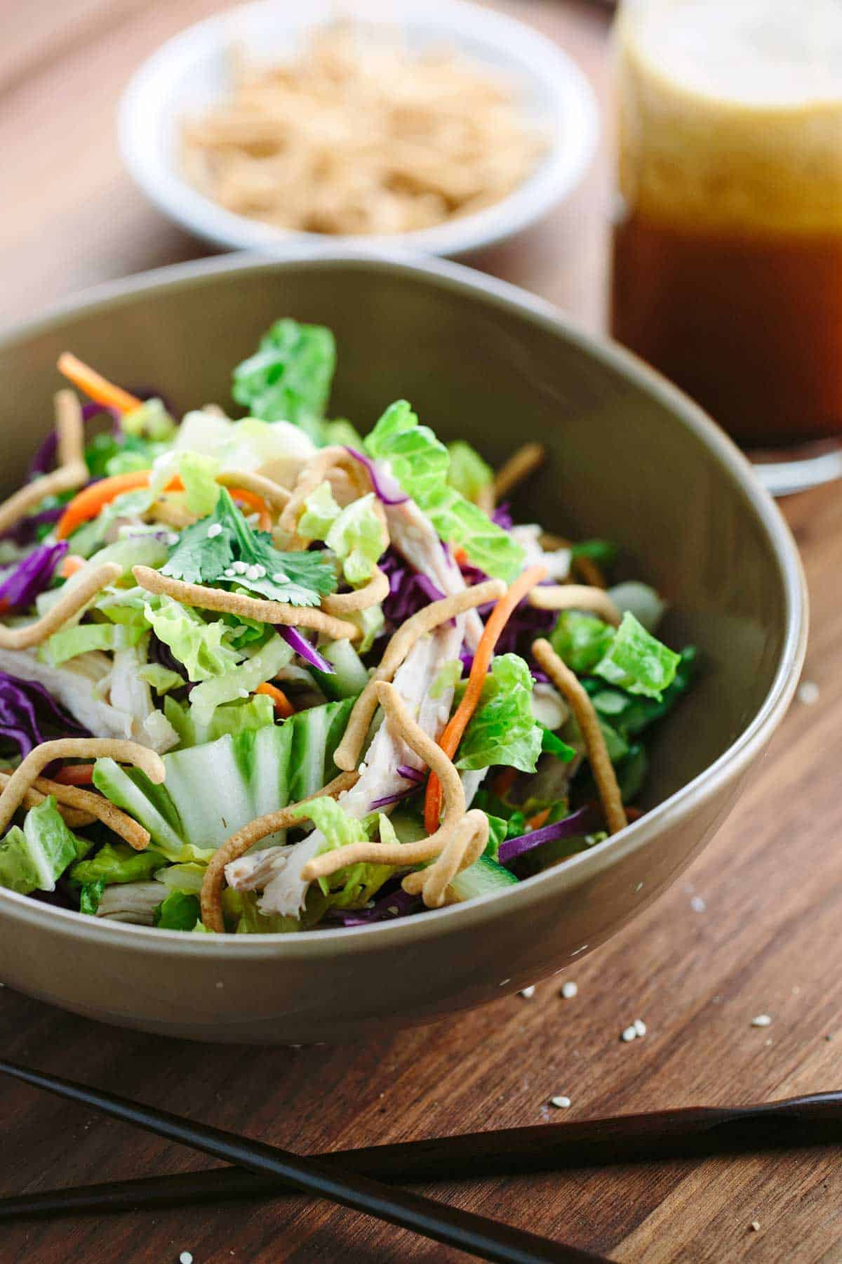 Chicken Salad Seasoning
 Chinese Chicken Salad with Vinaigrette Dressing