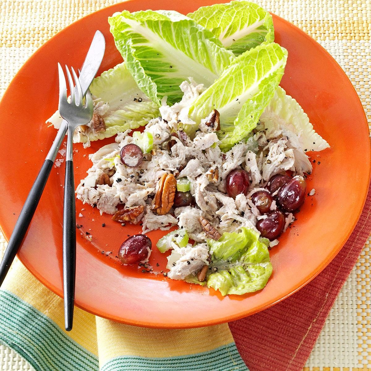 Chicken Salad With Grapes And Nuts
 Chunky Chicken Salad with Grapes and Pecans Recipe