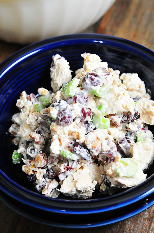 Chicken Salad With Grapes And Nuts
 Chicken Salad with Grapes Recipe Cooking