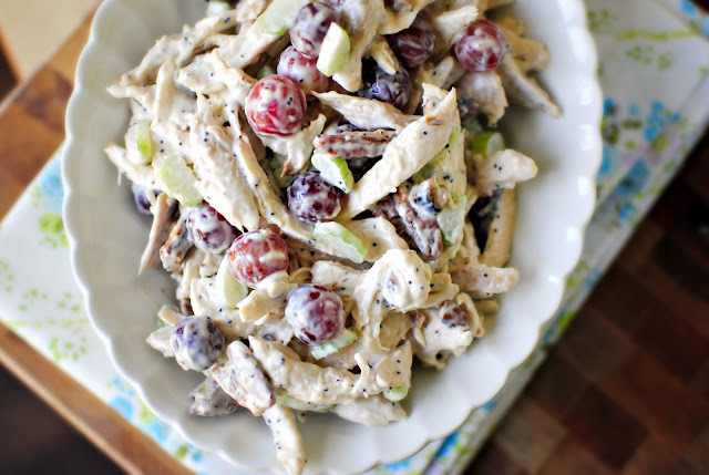 Chicken Salad With Grapes And Nuts
 Simply Scratch Chicken Salad with Grapes Pecans Simply