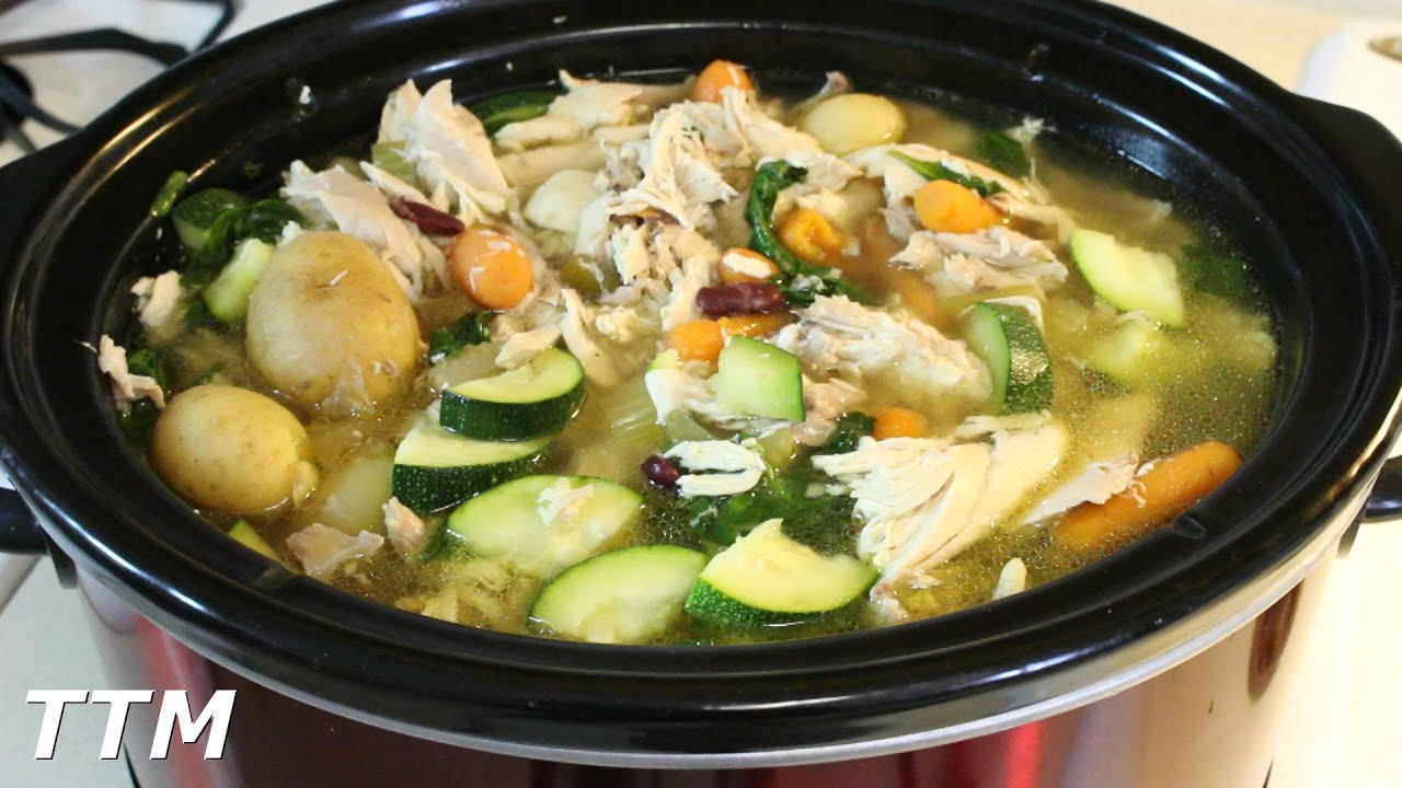 Chicken Soup From Scratch
 chicken ve able soup recipes from scratch
