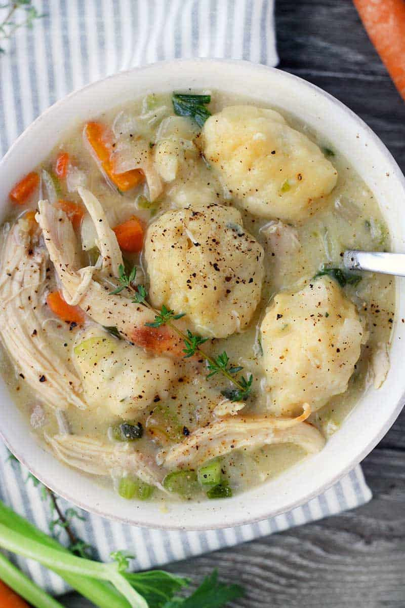 Chicken Soup From Scratch
 Easy Chicken and Dumplings from Scratch