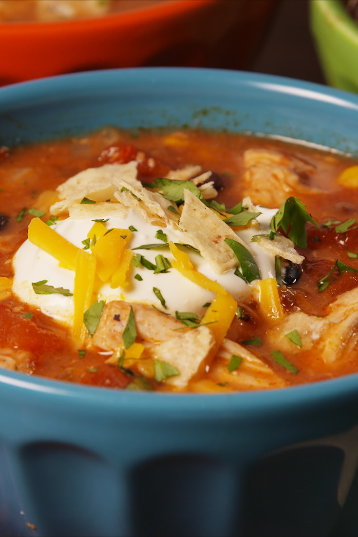 Chicken Soup In Crock Pot
 14 Easy Crockpot Soup Recipes Best Slow Cooker Soups