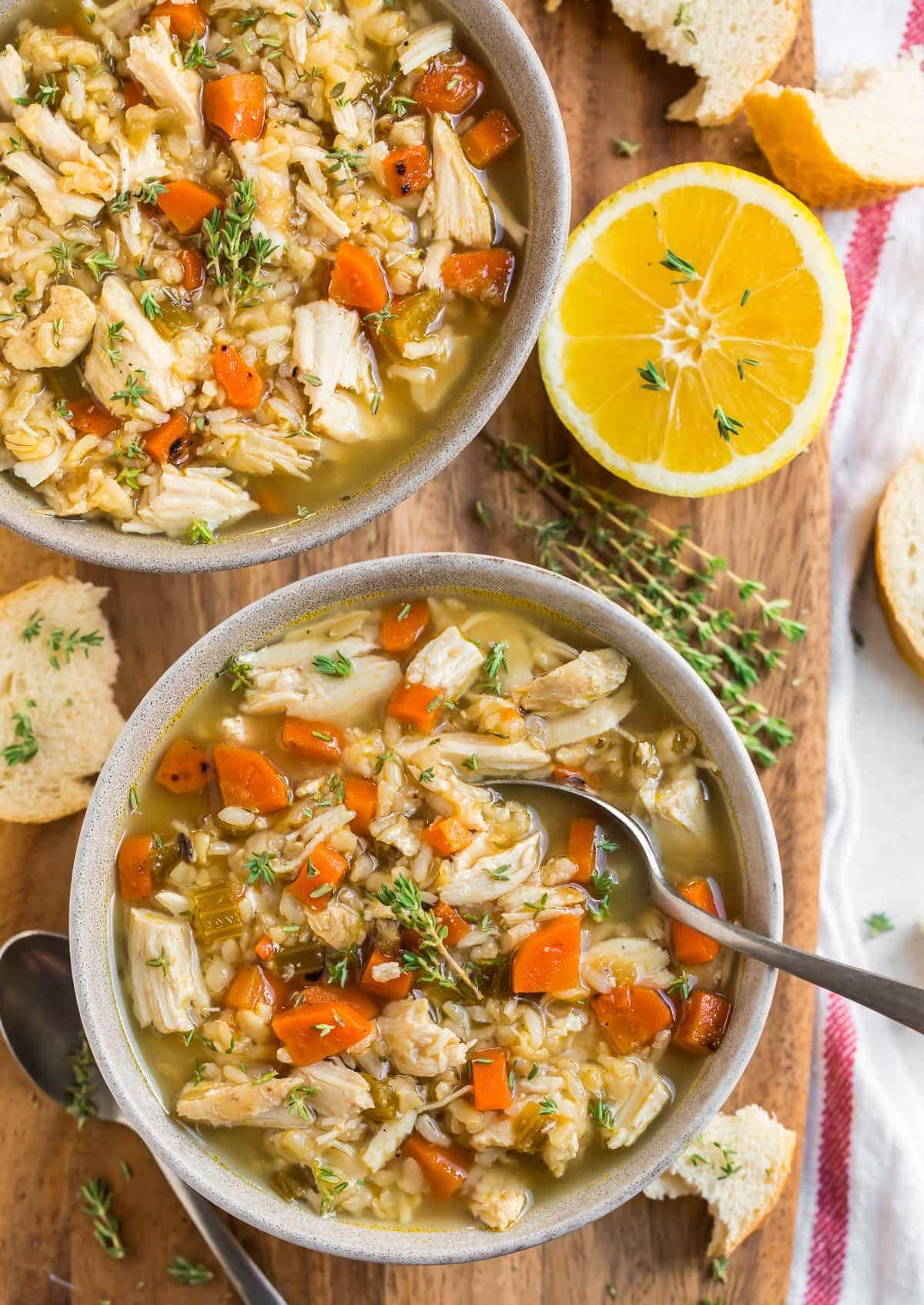 Chicken Soup In Crock Pot
 Crock Pot Chicken and Rice Soup – WellPlated