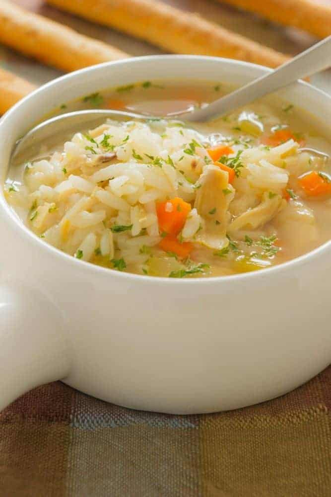 Chicken Soup With Rice
 Easy Chicken and Rice Soup Recipe I Cook The World