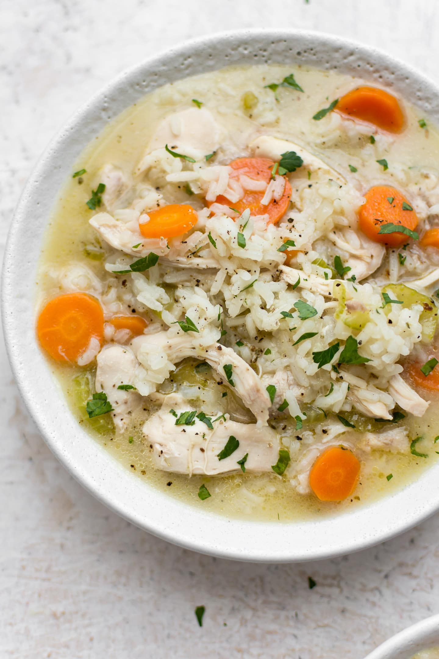 Chicken Soup With Rice
 Easy Chicken and Rice Soup • Salt & Lavender