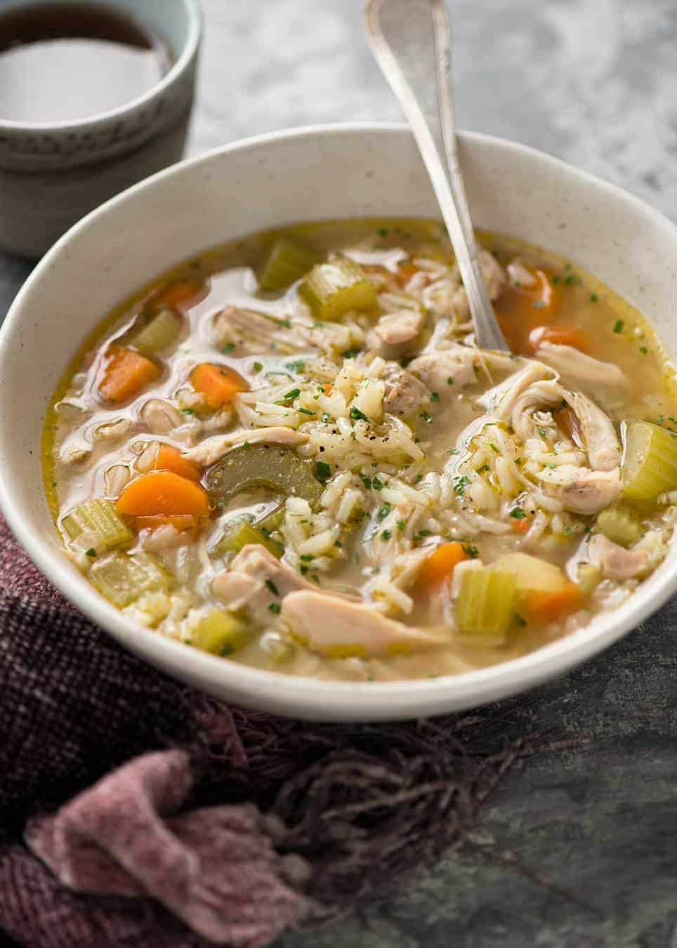Chicken Soup With Rice
 Chicken and Rice Soup
