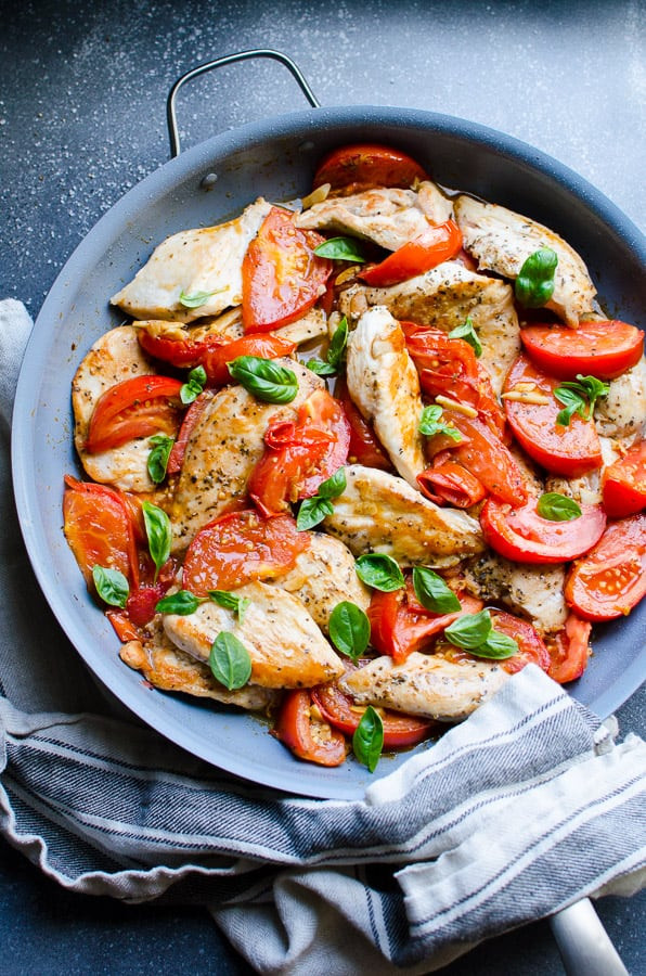 Chicken Tender Dinner Ideas
 Chicken Breast with Tomatoes and Garlic iFOODreal