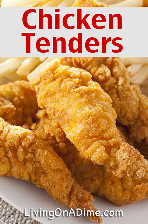 Chicken Tender Dinner Ideas
 Easy Chicken Tenders Recipe and Dinner Menu