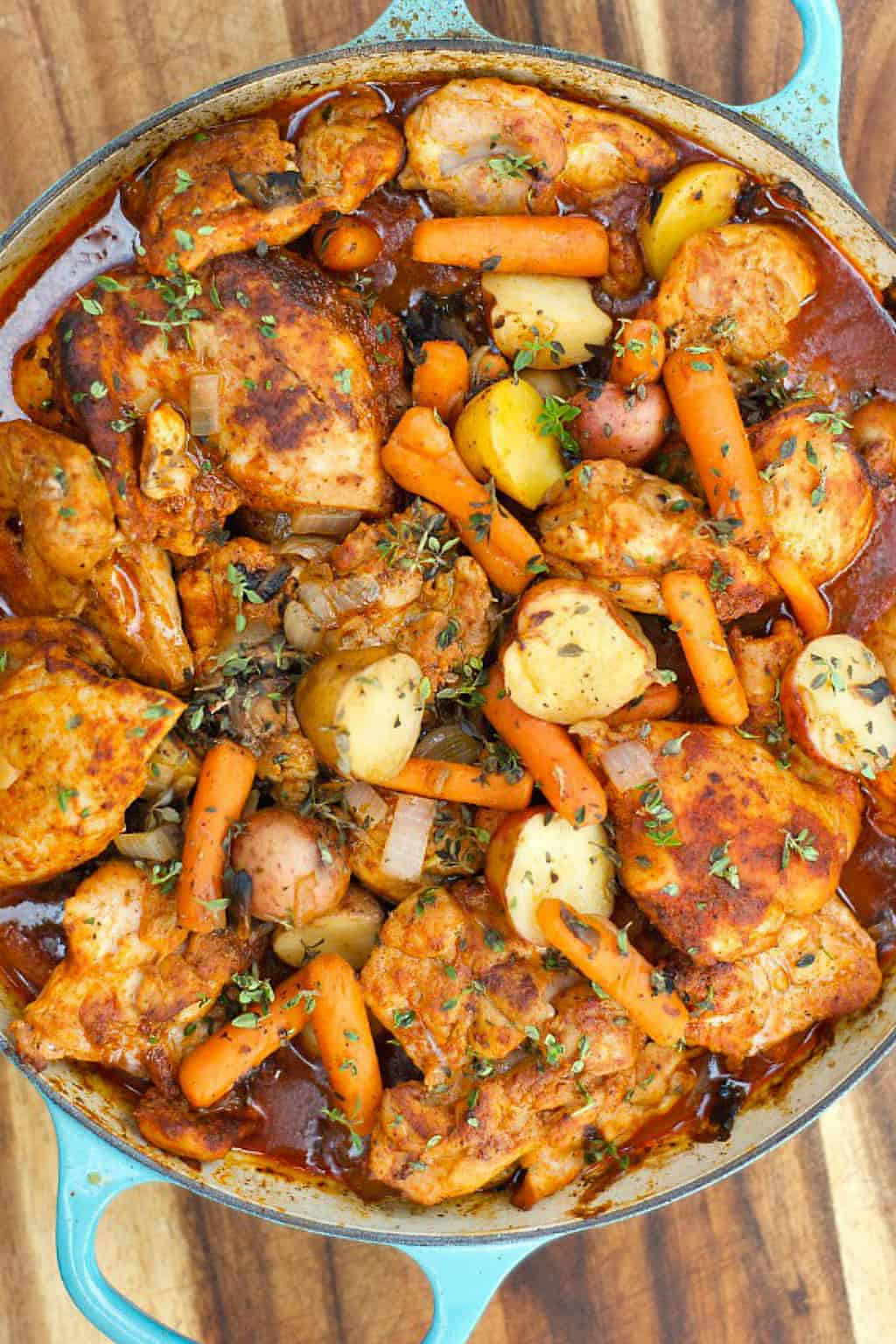 Chicken Thigh Dinner Recipes
 e Pot Paprika Chicken Thighs Reluctant Entertainer