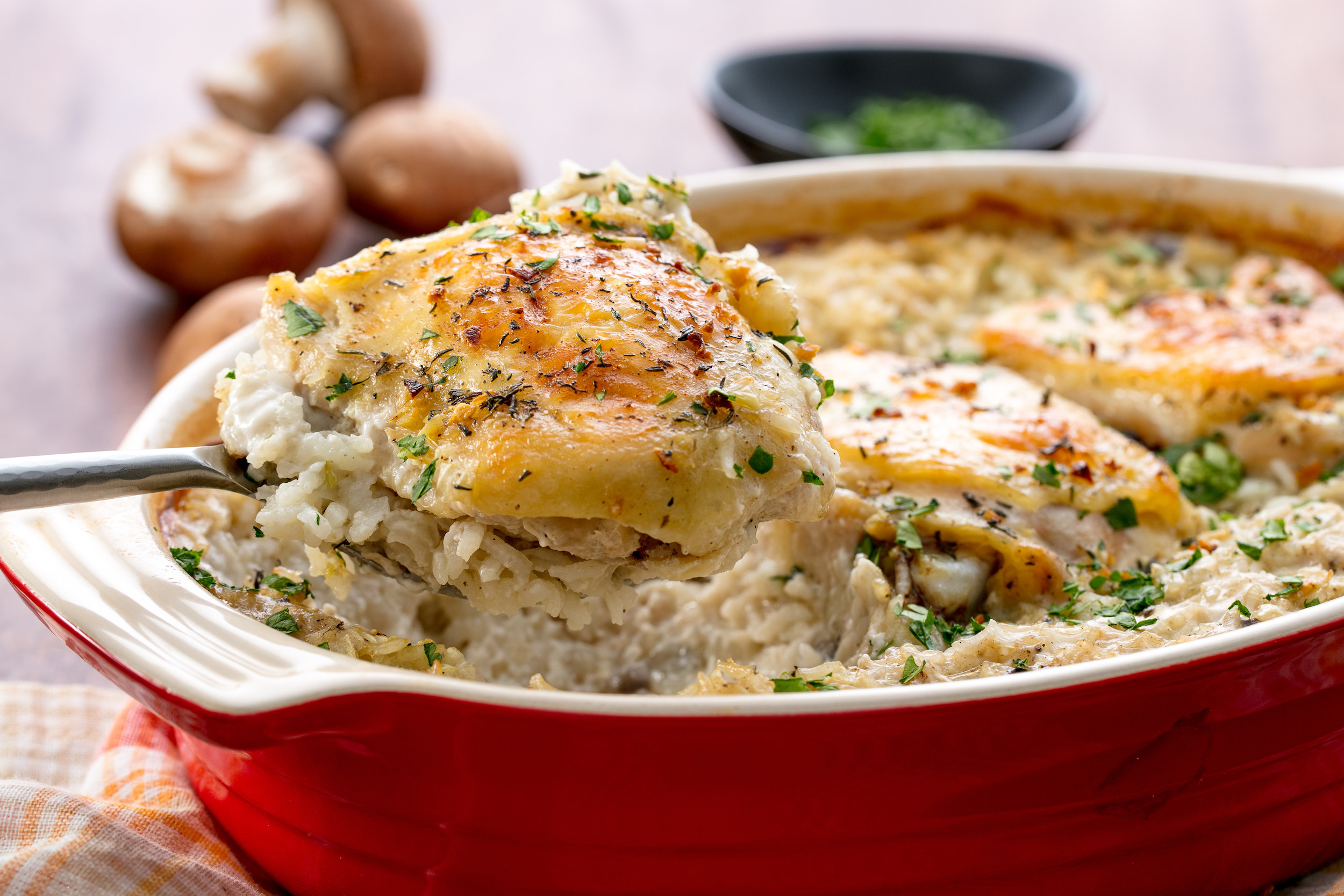 Chicken Thighs And Rice Casserole Cream Of Mushroom
 20 Easy e Pot Meals Best e Dish Dinner Recipes