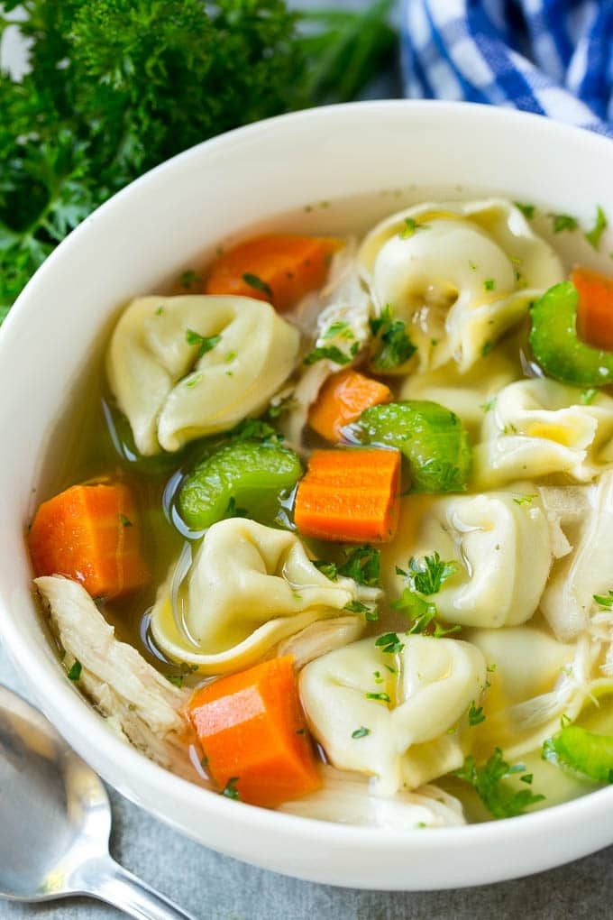 Chicken Tortellini Soup Recipe
 Chicken Tortellini Soup Slow Cooker Dinner at the Zoo