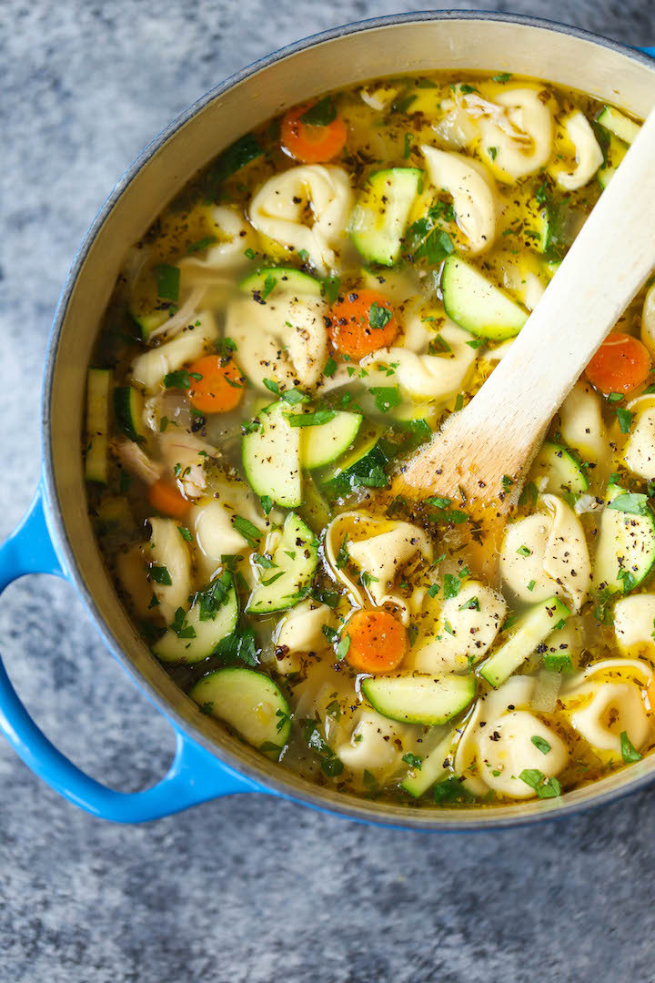 Chicken Tortellini Soup Recipe
 Brave Soul Meal Plan Week 16