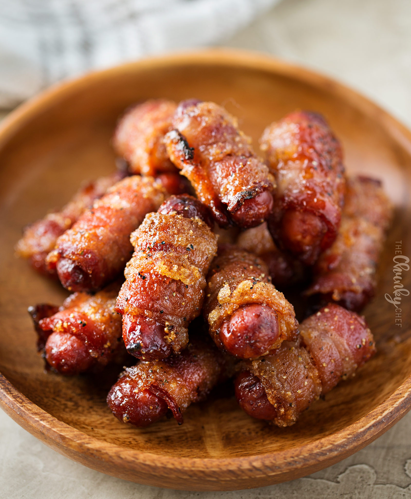Chicken Wrapped In Bacon Appetizers
 Spicy Brown Sugar Bacon Wrapped Little Smokies The
