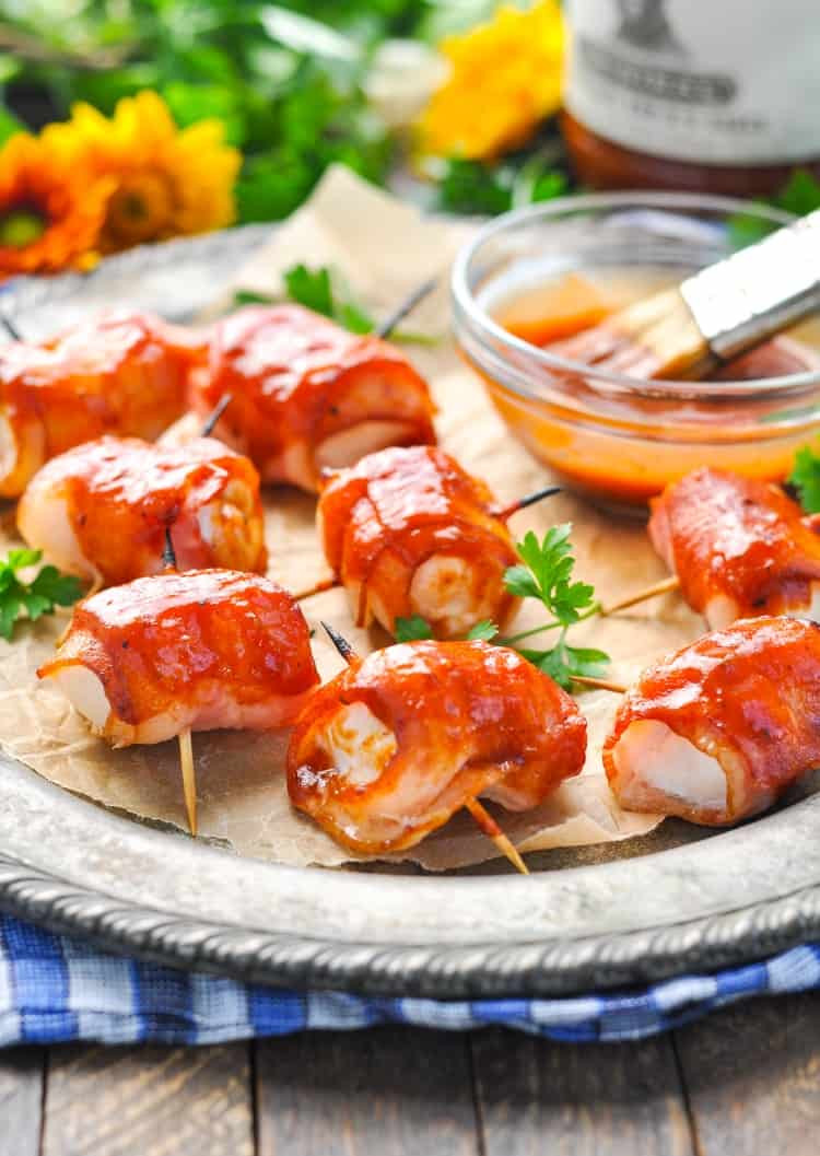 Chicken Wrapped In Bacon Appetizers
 3 Ingre nt Bacon Wrapped Chicken Bites The Seasoned Mom