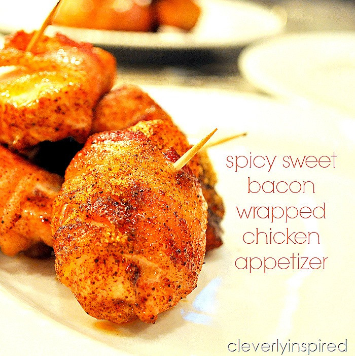 Chicken Wrapped In Bacon Appetizers
 Bacon wrapped chicken appetizer easy hearty appetizer