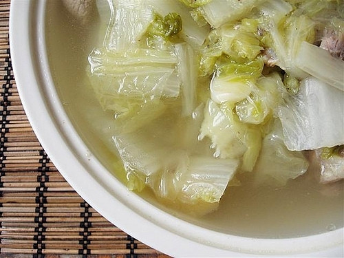 Chinese Cabbage Soup
 Chinese Napa Cabbage Soup Recipe by tigerfish CookEat