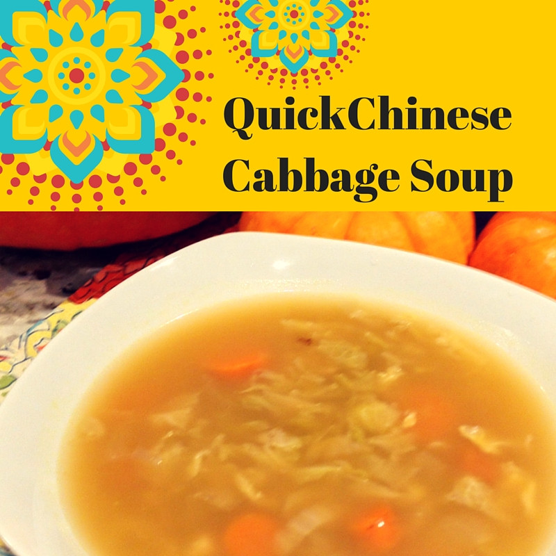 Chinese Cabbage Soup
 Gluten Free A Z Quick and Easy Chinese Cabbage Soup