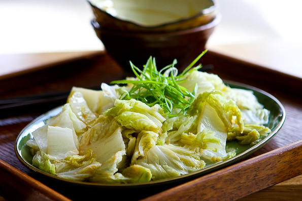 Chinese Cabbage Soup
 Stir Fried Chinese Napa Cabbage